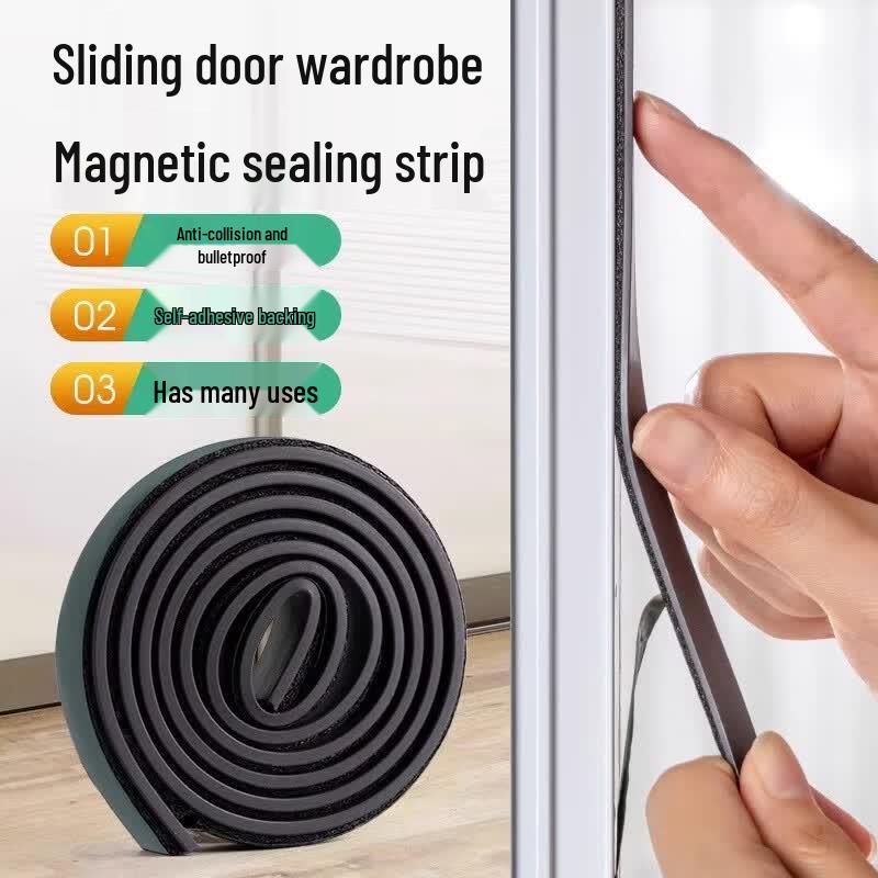 Self-Adhesive Magnetic Door Sealing Strip