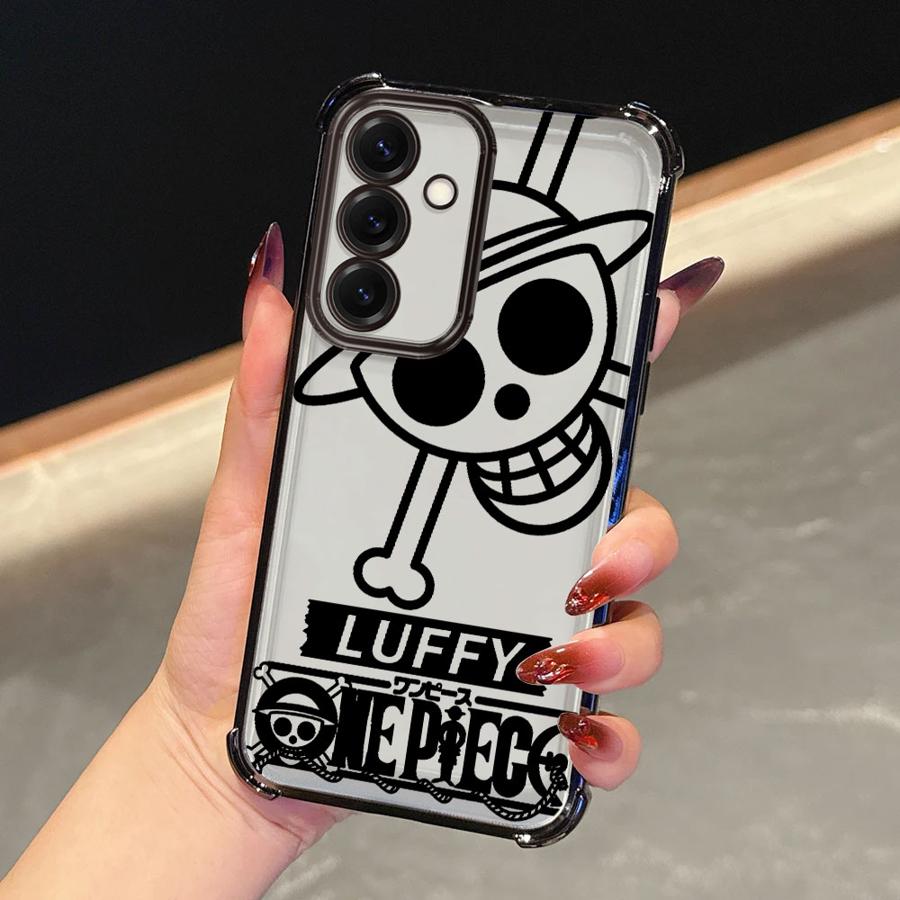 Case for Samsung Galaxy A33 A26 A35 A36 A21s A16 A24 A15 A25 A52 A55 A13 Soft Phone Cover One Piece Zoro Luffy