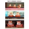 Year Of The Horse Cartoon Resin Decoration For Desk Car Dashboard TV PC Monitor Cute Animal 3D Pony Doll Figurine Car Ornament
