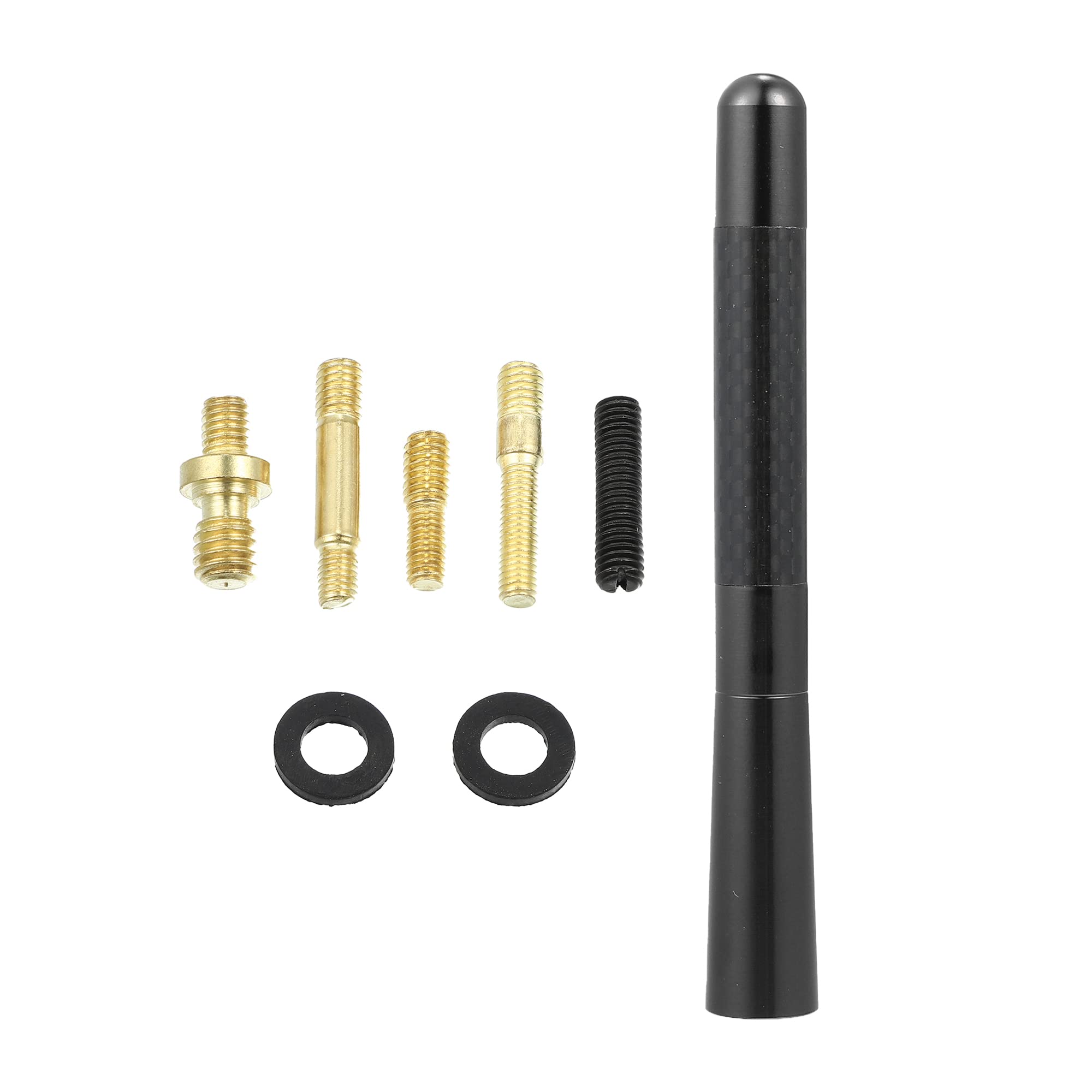 

uxcell AM FM Radio Signal Antenna Mast Universal for Car Jeep Compatible Dodge Ram чорний