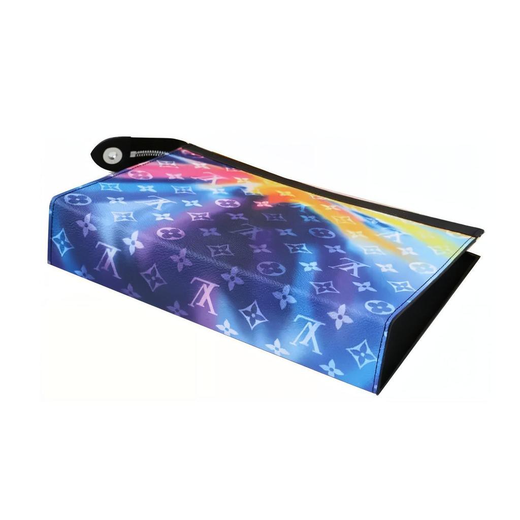 Louis Vuitton Pochette Voyage Monogram Sunset Series 26 Simple Zipper Toiletry Bag Unisex Clutch Multicolor M45941