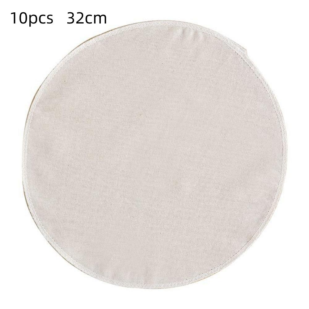 10pcs New Pure Cotton Steamer Cloth Reusable Non-stick Steamed Mat Household Cotton Gauze Drawer Cloth Steamed Rice and Bun