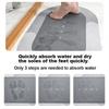 SD Flower Super Absorbent Bathroom Shower Mats Diatom Mud Kitchen Carpet Non Slip Entrance Rugs for Home Living Room Decoration