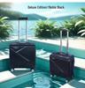 18" Carry-on Travel Suitcase with Universal Wheels and Lock, Sturdy Trolley Case for Students, 20" Version Available