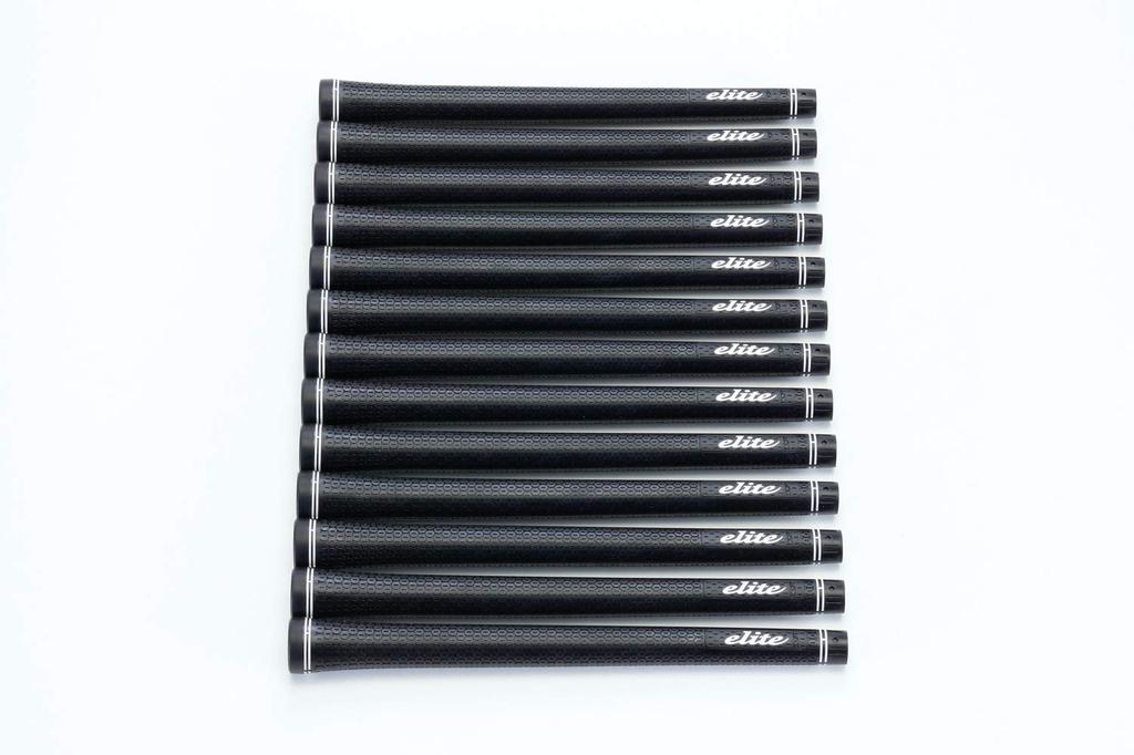 Elitegrips Golf Grips TD50 SOFT Set Berlina Black No Backline 13-piece