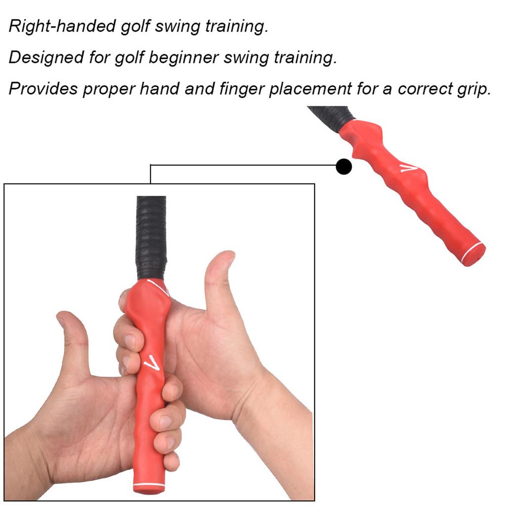 Golfs Grip Trainer Swing Trainer Training Aids, Right Hand Practices Beginner Golfs Assistant Golfs Grip Training Aids