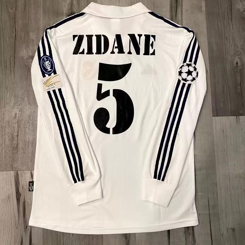 Retro Long Sleeve Soccer Jersey Vintage Football Shirt Men Women Adult Fan Wear Classic Player Style
