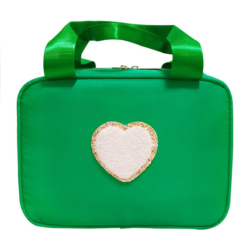 Foldable Waterproof Nylon Lunch Bag with Insulated Aluminum Foil for Kids