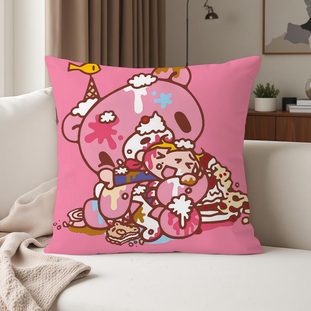 Cartoon G-Gloomy Bear Pillow Case Suitable For Bedrooms Living Rooms Cars Home Decoration