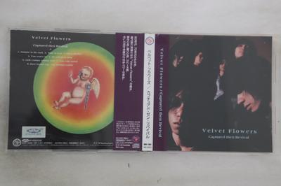 CD VELVET FLOWERS - Captured Then Revival RDR1002 RD 1997 Japan Obi Rock Used