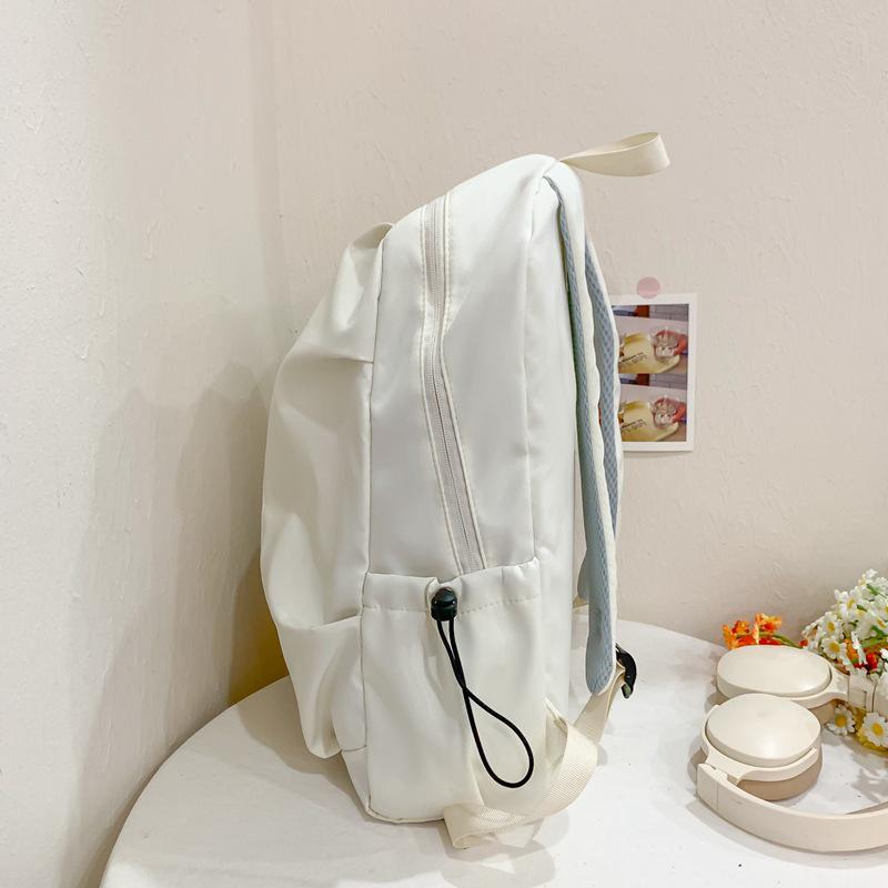 Korean Style Nylon Backpack: Versatile, Large Capacity for Students