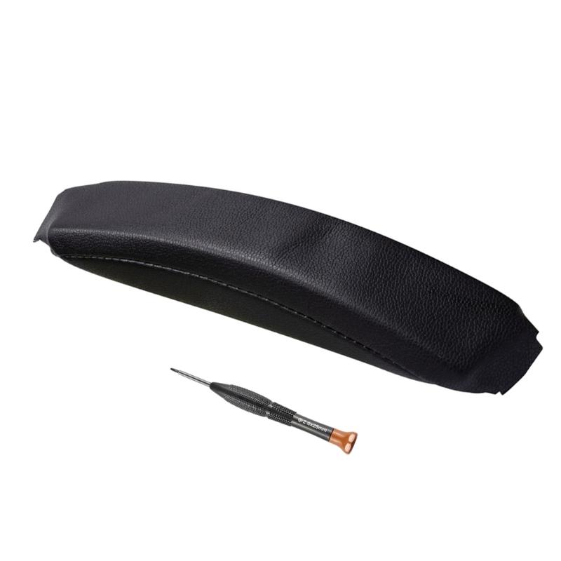 Replacement Headband Pad with Soft Protein Leather Cushion for WH-XB910 Headsets Noise Canceling чёрный