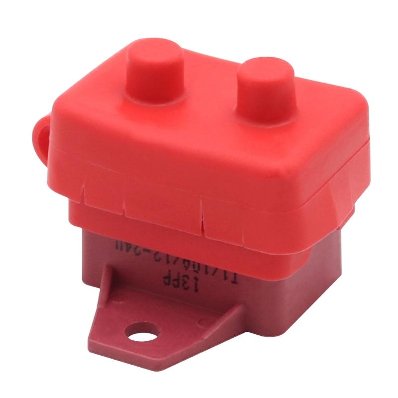 10A Circuit Breakers Auto Reset Function with Waterproof Cover Studs Bolt for Automotive, Marine, Trailers