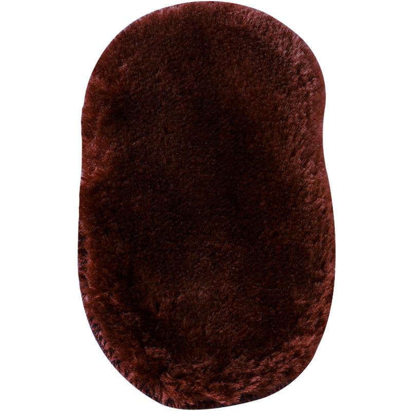 

Плюшевая салфетка для чистки обуви Перчатки для чистки обуви из искусственной шерсти Салфетка для чистки обуви Портативный полировальный крем для обуви 2pcs