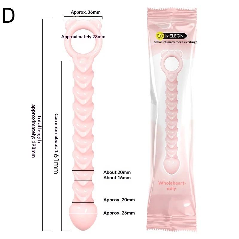 Perles Boule Anale Douce Jouets Anus Grosses Boules Silicone Stimulant Point G Bouchons Fessiers Adulte Sexe Couple Sexy
