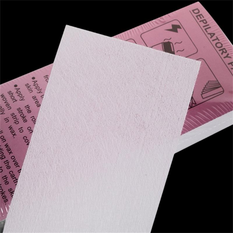 High Quality Nonwoven Hair Removal Wax Paper Rolls 100/500PCS Body Cloth Epilator Wax Strip for Hair Removal