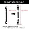Motorcycle Balance Handlebar Cross Bar Universal 22mm 7/8'' Aluminum Handle Bracket Length Adjustable for Hunter Cub Trail 125/CT125