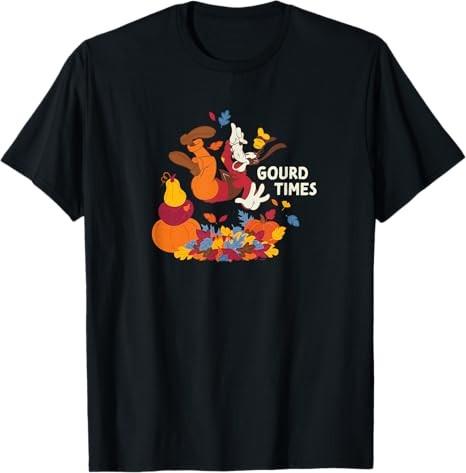 Mickey Friends Goofy Gourd Times In The Fall TShirt S 4xl S