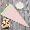 2Pcs Silicone Icing Piping Pastry Bags Smooth Interior Easy Squeeze Reusable Cream Bag Cupcake Decorating Baking Tools
