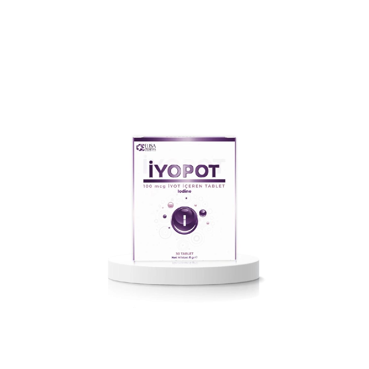 

Iyopot Iyot Reinforcing Food 30 Tablet