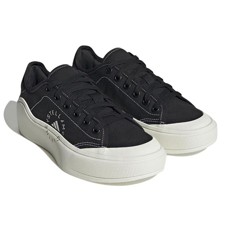 adidas By Stella McCartney Court Shoes 'Core Black Off White' Men's HP5702