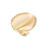 Metal Ring Set Irregular Jewelry Women's Niche Style High-end Flower Joint Ring