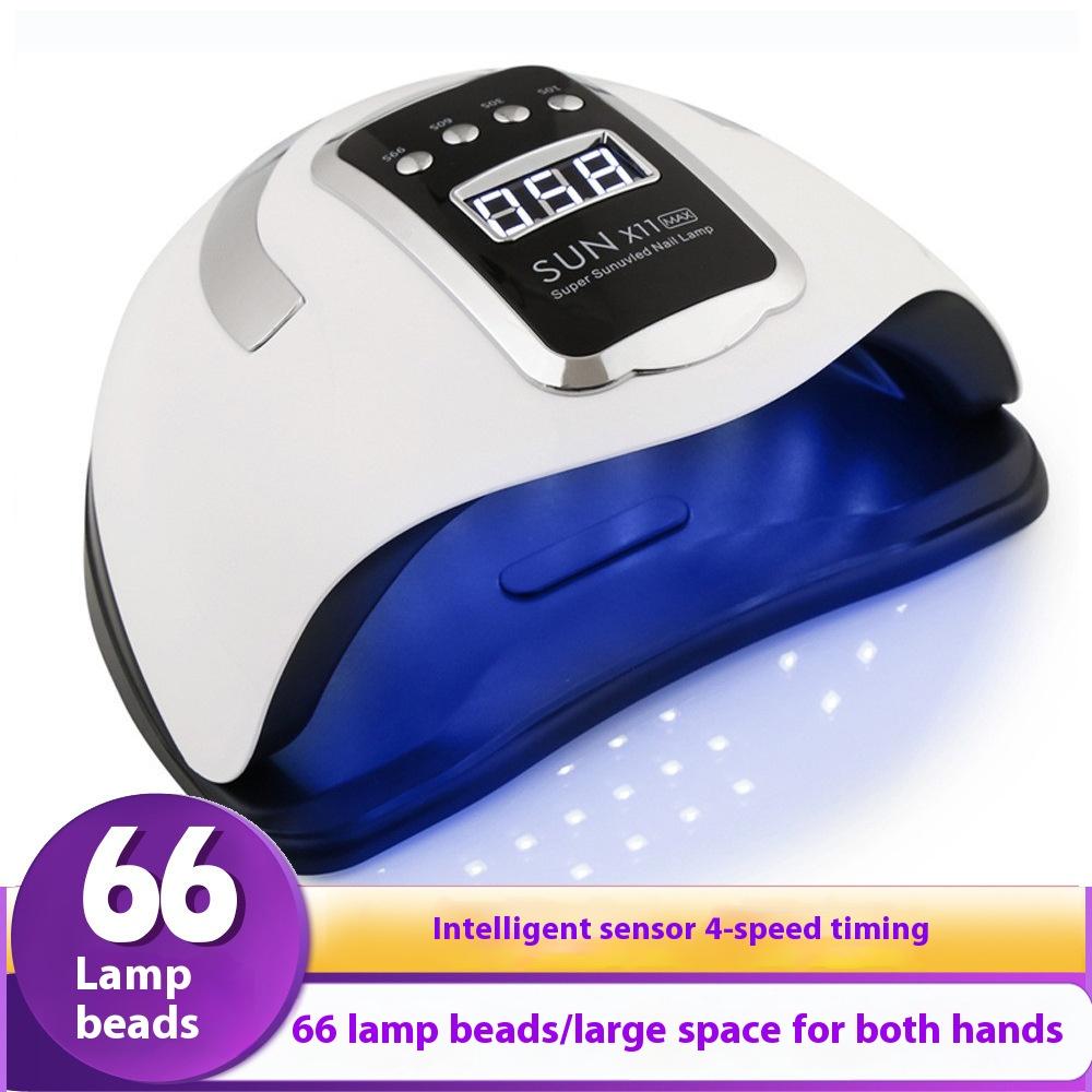 Large Space UV Nail Lamp For Both Hands With Smart Sensor X11 Gel Nail Light For Quick Drying And Curing Gel Polish At Home