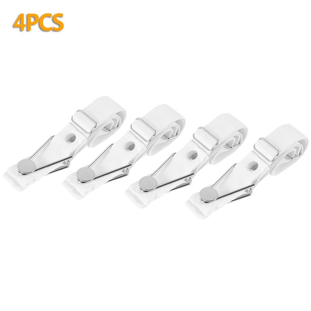 

4PCS/Lot Adjustable Bed Sheet Clips Cover Grippers Holder Mattress Duvet Blanket Fastener Straps Fixing Slip-Resistant Belt