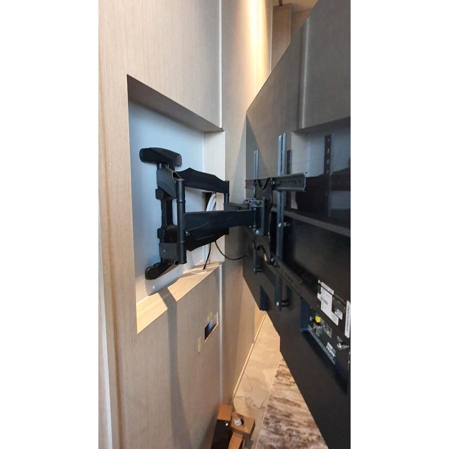 TV Bracket Wal Mount Full Motion Swivel TV Wall Mount Bracket for 40-85 Inch