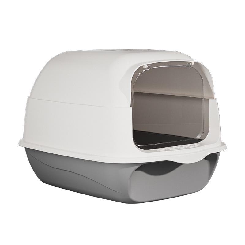 Fully Enclosed XL Odor-Proof Easy-Clean Cat Litter Box