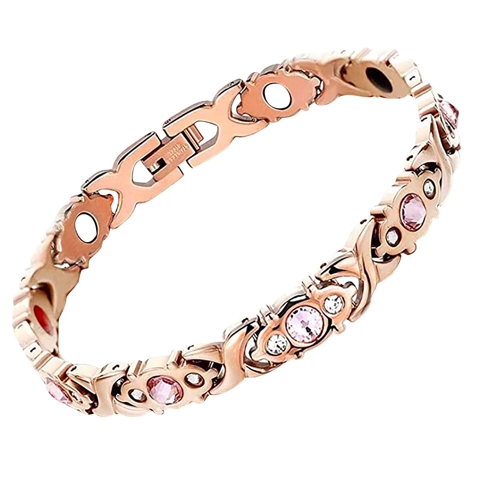 

Желаю нового съемного магнитного браслета, модный мужской браслет с бриллиантами в европейском и американском стиле, трансграничные ювелирные изделия One Size