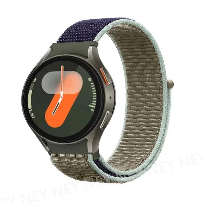 

Nylon loop Band For Samsung Galaxy Watch 7 6 5 4 44mm 40mm 5 pro 45mm Sport 20mm bracelet Galaxy Watch6 Classic 47mm 43mm Strap Galaxy watch FE