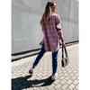 Autumn and Winter Loose Casual Retro Plaid Long Sleeved Shirt Jacket for Women