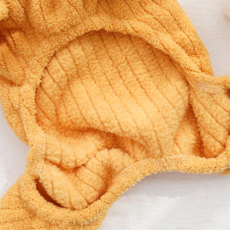 Thickened Warm Dog Clothes Winter Fleece Four Legs Pet Apparel Universal Sizing Cat Dog Wear Thermal Cold Weather Protection