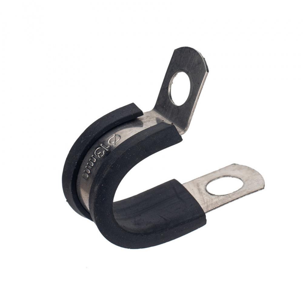 47× Car Hose Rubber Cushion Insulated Clamp 1/4" 5/8" 3/8"Stainless Steel Cable Clamps Assortment Kit