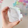 INS Transparent Small House Shaped PVC Badge Holder Doll Storage Bag Candy Bags Photocard Holder Cartoon Bag Pendant Card Holder