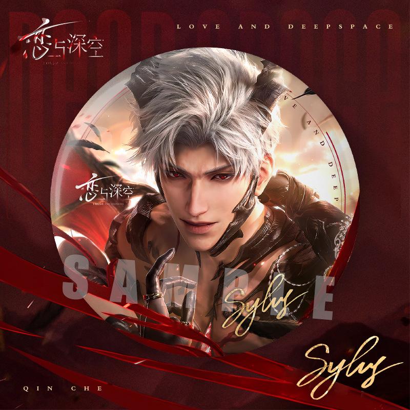 

2025 75ММ Любовь и Глубокий космос Стилус Рафаэль Зейн Ксавье Калеб Аниме Флэш Значок Селекционера Эмблема Брошь Косплей Мультфильм Подарки Новый