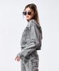 Philogram Black Snow Crop Denim Jacket