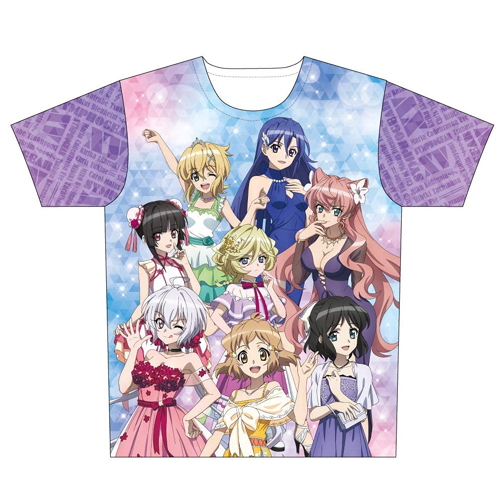 

[Cocollabo] Senki Zesshou Symphogear XV Футболка с полной графикой Размер M