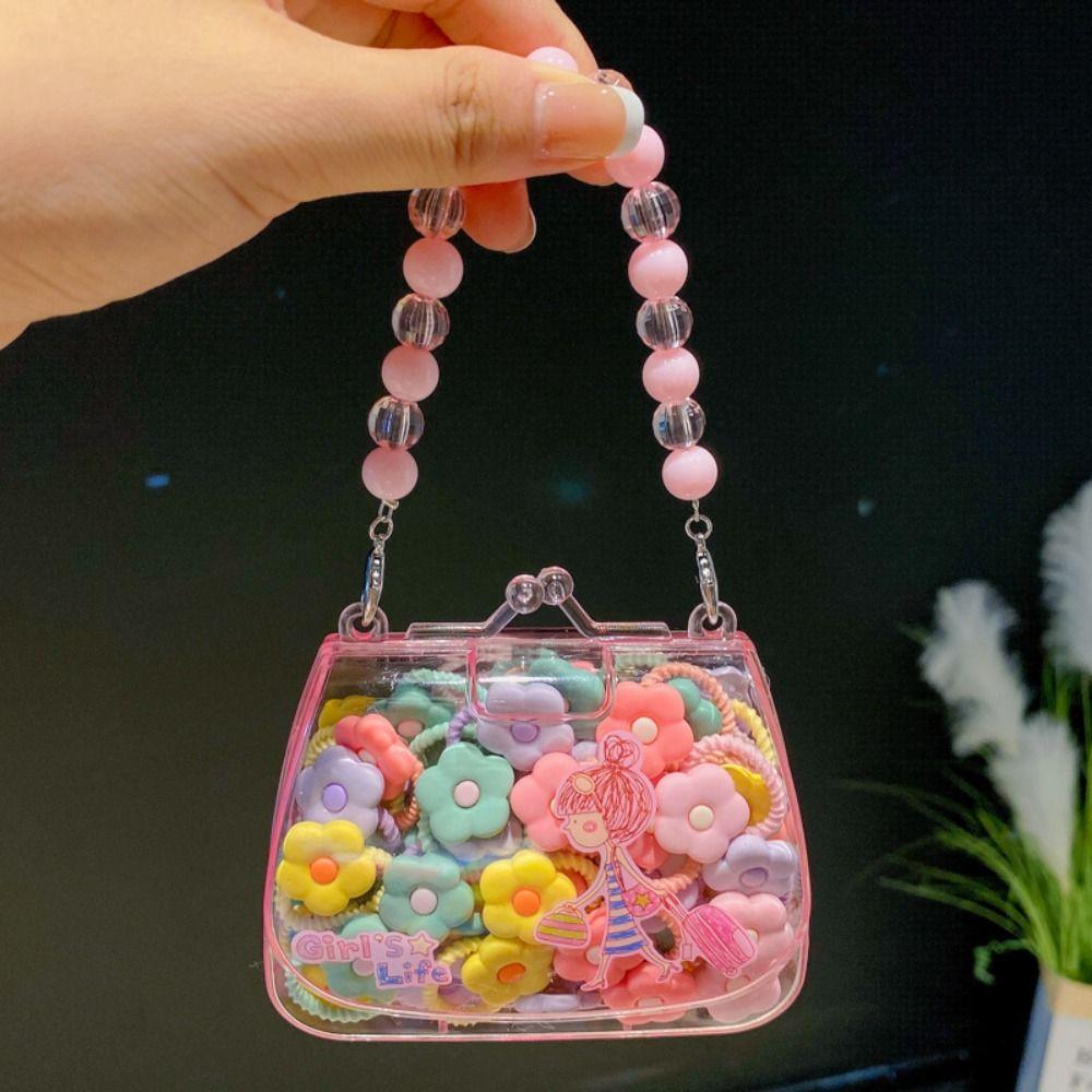 Sweet Hair Ropes Cute Cartoon Headbands Fashion Bow Hair Ties  for Kids