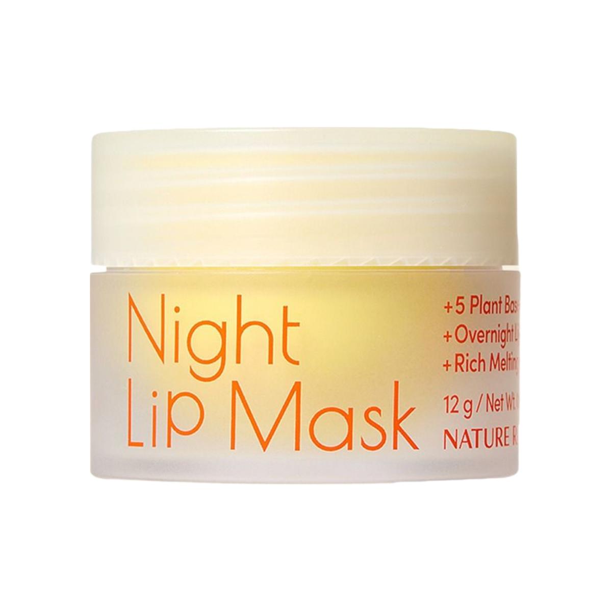 Nature Republic Natural Made Night Lip Mask Deep Moisturizing & Smoothing Lip Sleeping Treatment 12g