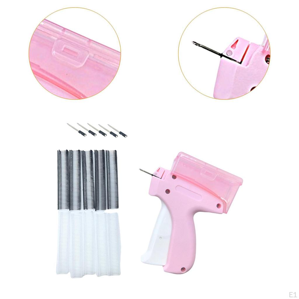 Clothes Tagging Attacher Clothing Machine with 5 Pinheads Price Tag for