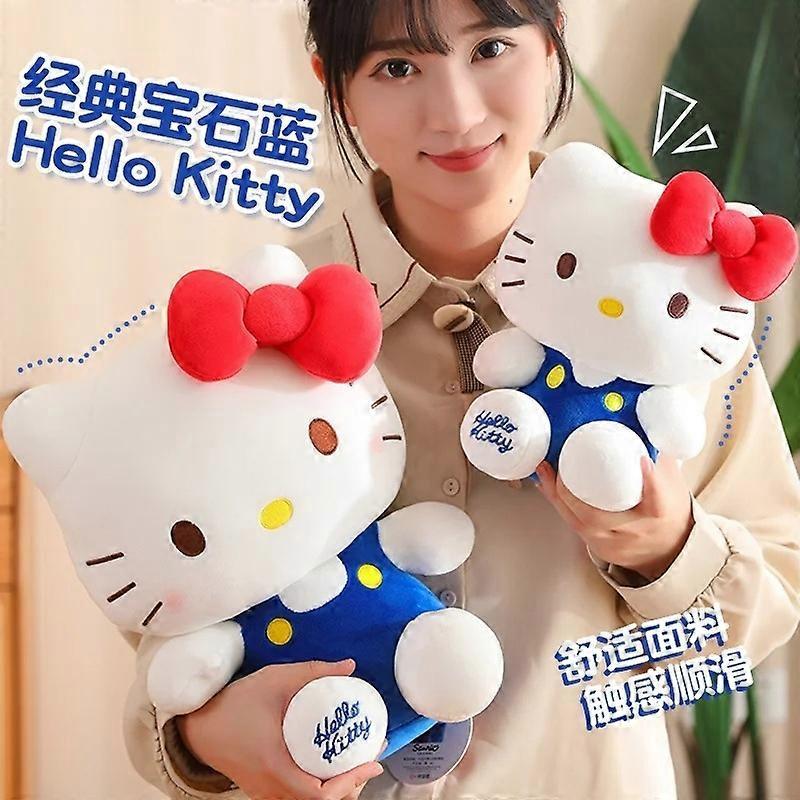 Sanrio Hello Kitty Anime Hello Kitty Upholstered Toys Plush Soft Pillow Birthday Gifts for Fl