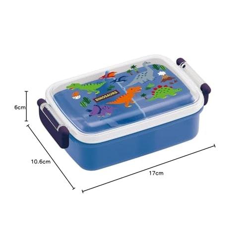 Skater Children's Antibacterial Lunch Box Fluffy 450ml Dinosaur Dinosaur Boy Made in Japan RBF3ANAG-A