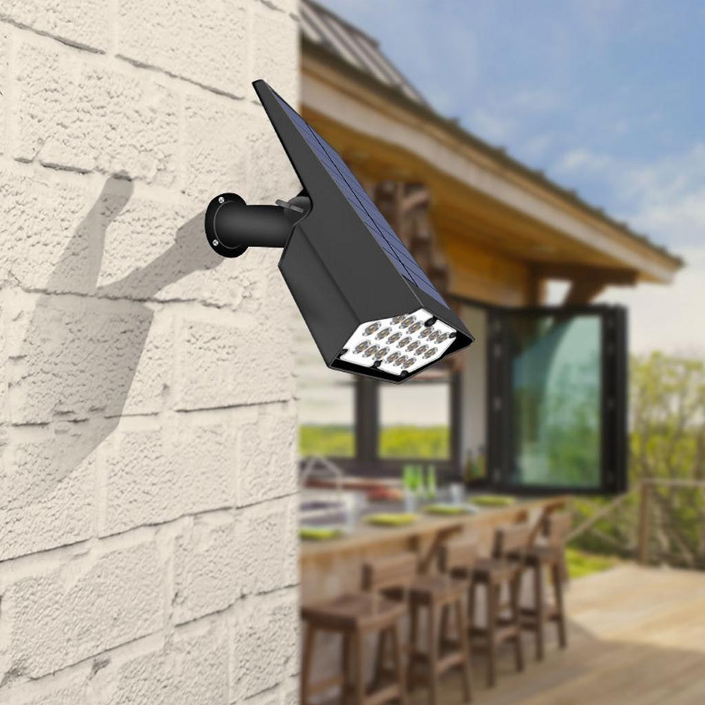 Solar Lawn Spotlight Outdoor Patio Landscape Lawn Street Light Garden Villa Lighting Wall Lights