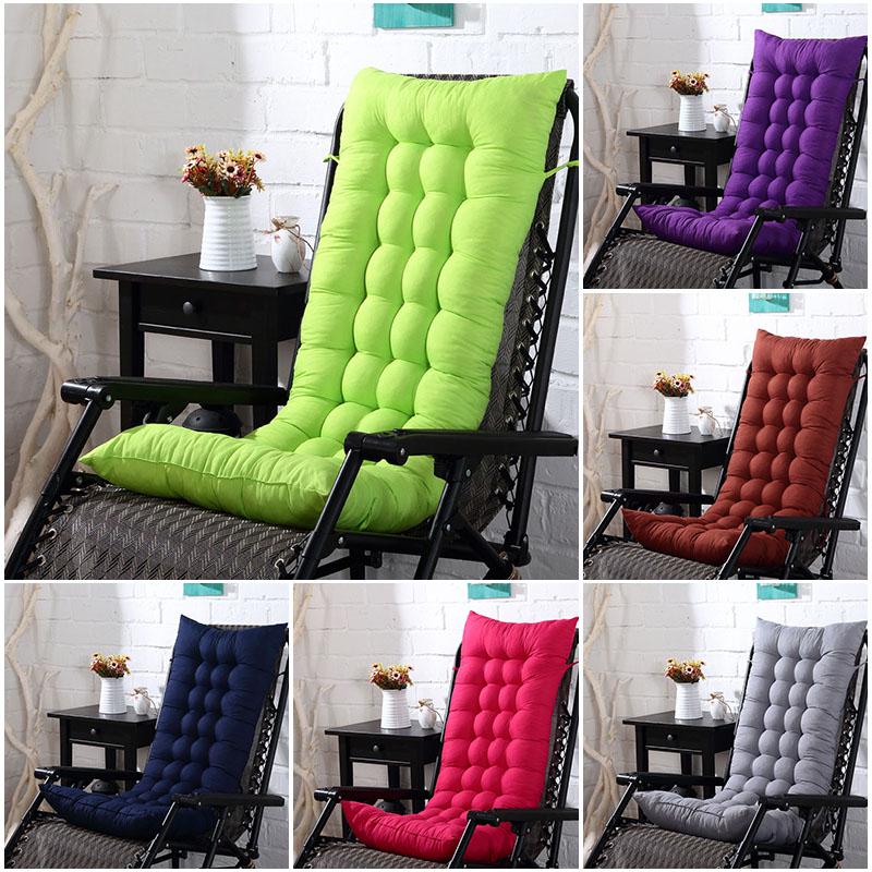 Back High Outdoor Chair Cushions Soft Seat Pad Backyard Garden Cushion Thick