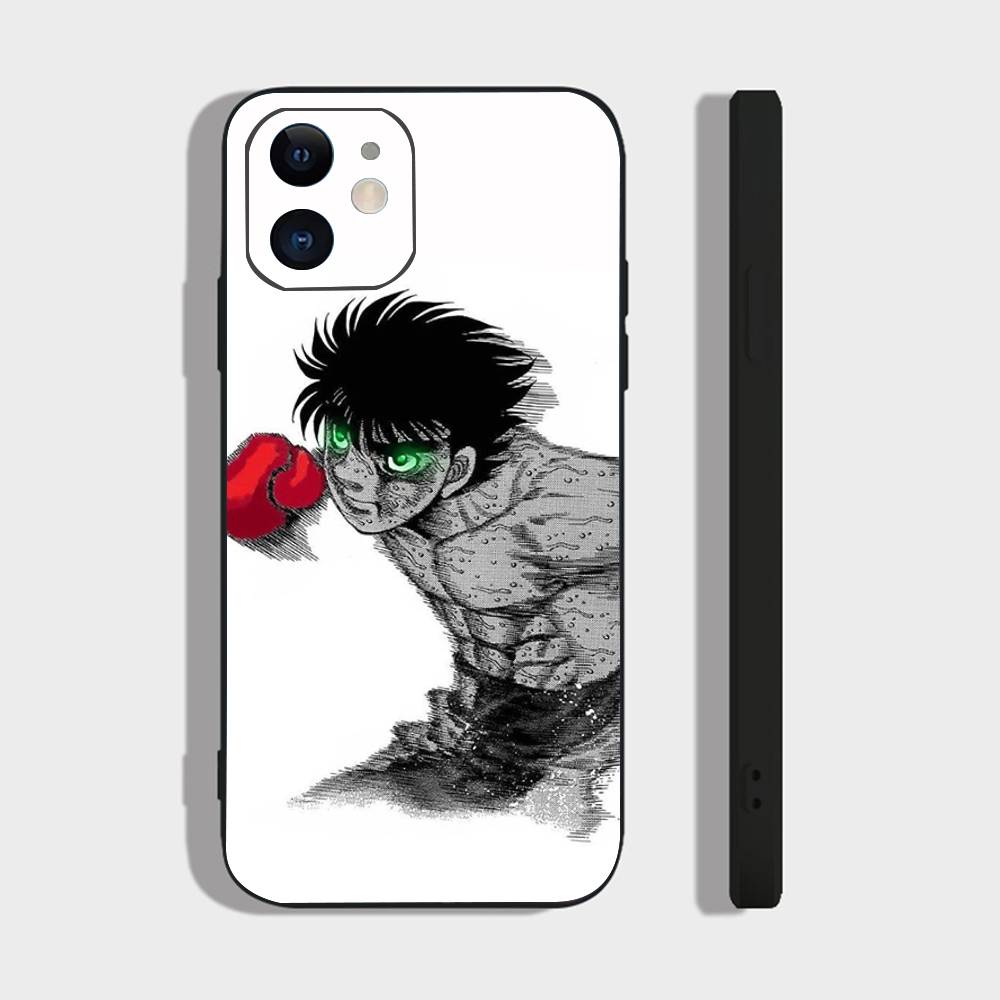 

Japanese Manga H-Hajime No I-Ippo Phone Case For IPhone 17 Air 16 15 14 13 Pro Max 11 12 Black Silicone Cover IPHONE 11PRO