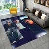 Famous B-BTS Jeon Jung Kook JK Kpop Non-Slip Area Rug for Living Room,Bedroom,Playroom,Carpet Floor Mat Home Decor Rug Kids Room