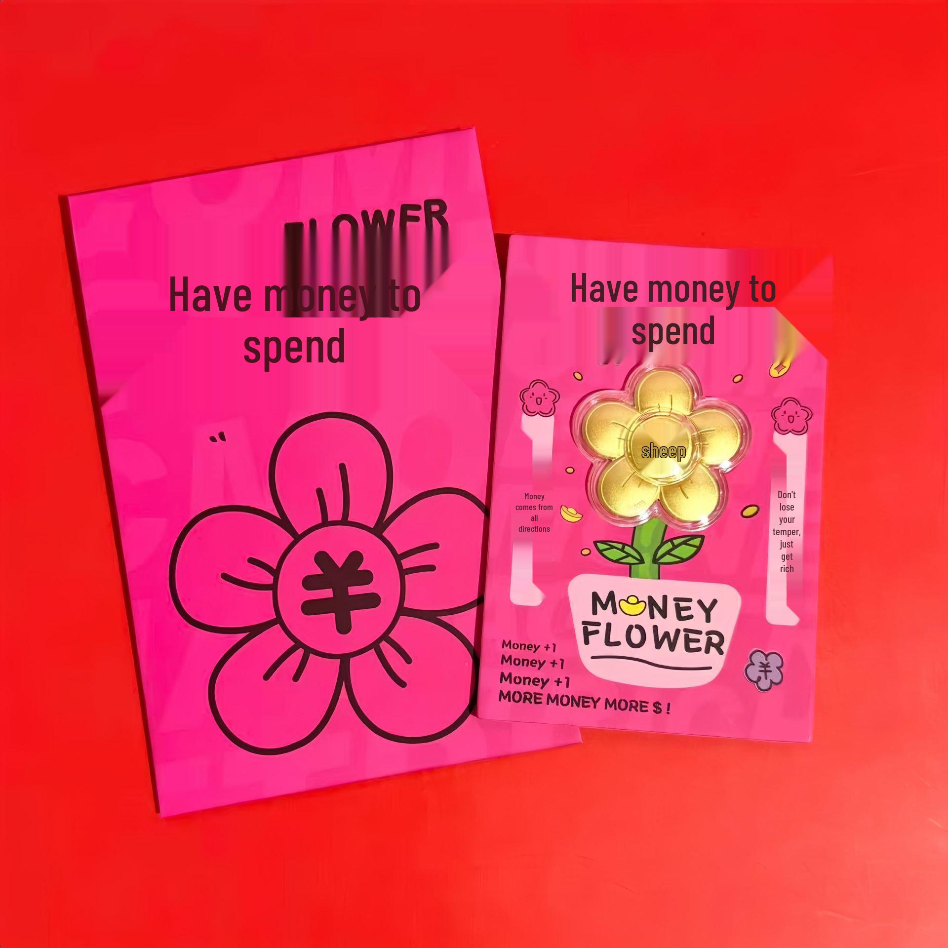 Valentine s Day Luxury Red Envelope Gold Souvenir Qixi Gift