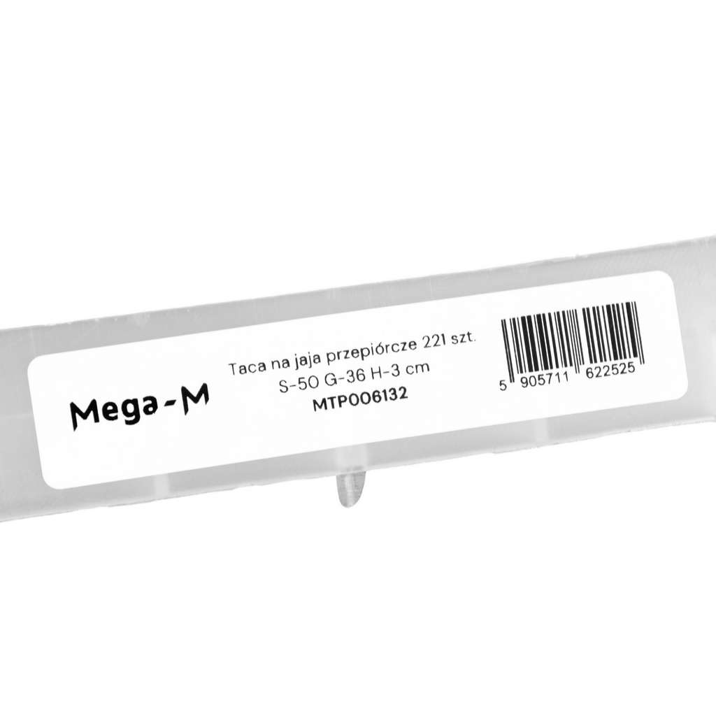 Quail egg tray 221 pcs Mega-M S-50 cm D-36 cm H-3 cm N